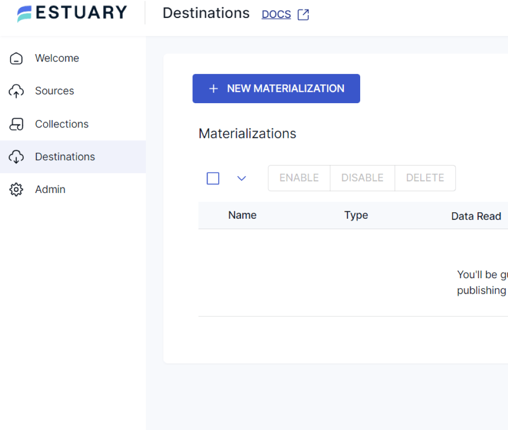 FTP to Snowflake - new materialization