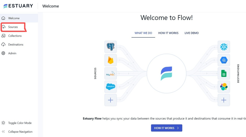 MariaDB to Snowflake - Sources