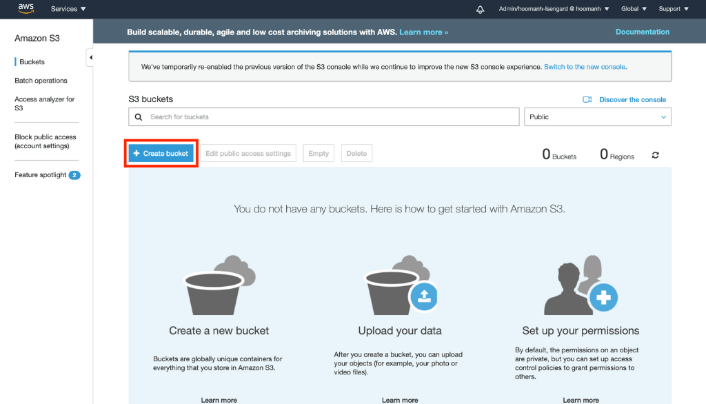 salesforce to redshift - Manual Step 2.2