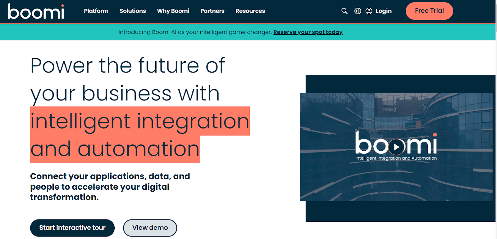 Data Integration Platform - Dell Boomi