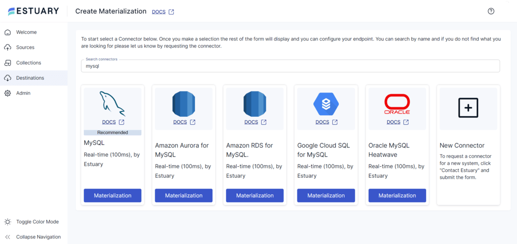 Jira to MySQL - MySQL connector search