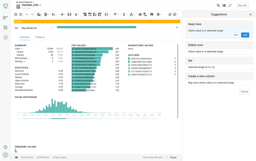 data transformation tools Designer Cloud by Trifacta